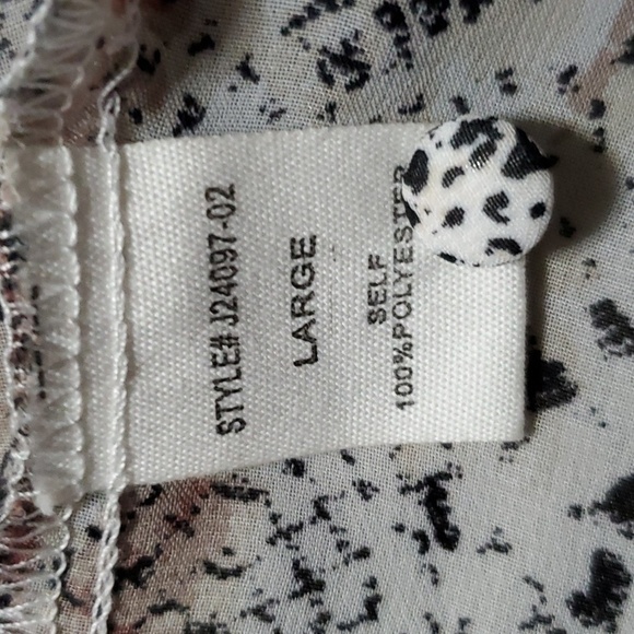 Peach Love California Bohemian Animal Print Semi Sheer Kimono Cardigan Duster - Picture 13 of 14